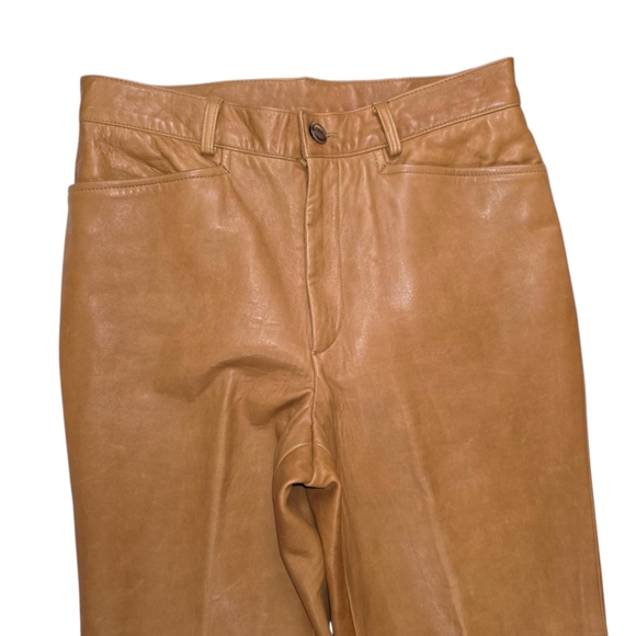 VINTAGE POLO SPORT LEATHER PANTS - Picture 2 of 11